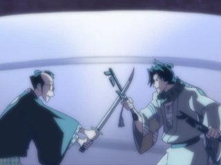 廿撥目「なん」 難儀に微笑む女