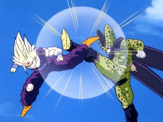 第186話 セルをKO!! たった2発の超鉄拳