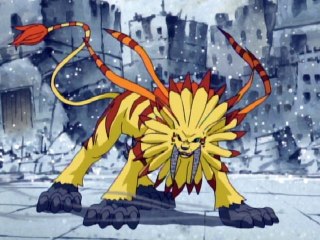 第47話風よ!光よ!サーベルレオモン