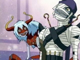 第29話アルケニモン蜘蛛女のミス