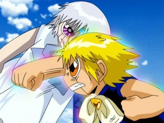 第149話バオウを継ぐ者 ガッシュVSゼオン ジガディラスの雷