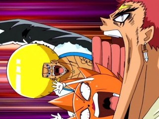 第69話 脅威! 真紅と青藍真拳!! 対アフロ黄金郷!! ボーボボ飲んで大変身! 見た目はショボイが超強ォ～い!!