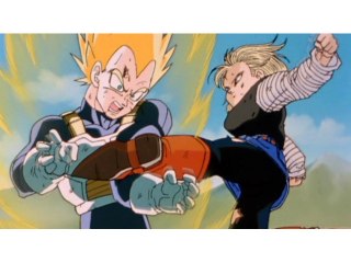 第65話 かわいい顔で超パワー!? 18号vsベジータ