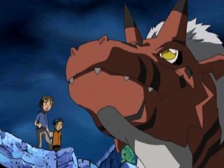 第8話 ギルモン進化! 西新宿大決戦