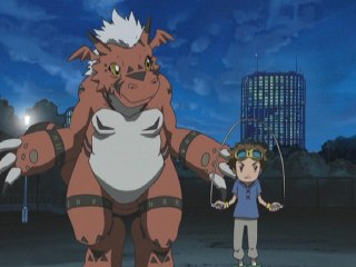 第9話 ギルモンに戻って! グラウモン騒動