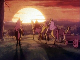 第21話 赤い夕陽の五人