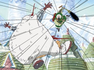 第82話 ドルトンの覚悟! ワポル軍団島に上陸