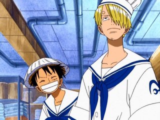 第197話 料理人サンジ! 海軍食堂で真価発揮!