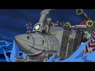 第257話 波を砕け! ルフィとゾロの最強合体技