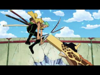 第299話 白刃の猛襲! ゾロ対カク強力斬撃対決