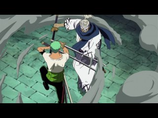 第362話 屋根に舞う斬撃!! 決着ゾロVSリューマ