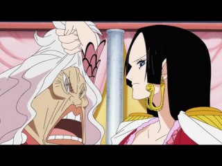 第411話 背中に隠された秘密 遭遇ルフィと蛇姫