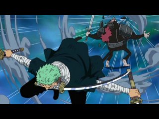 第509話 接触! 大剣豪ミホーク ゾロ意地の死闘