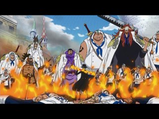 第687話 大激突!参謀総長サボVS大将藤虎