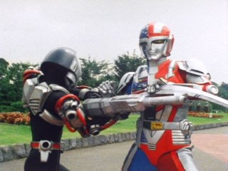 第22話 空飛ぶローラー!赤いイルカの襲撃