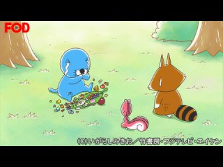 #166 アライグマくんはカクレムシ