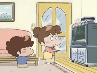 #317 タチバナ家のテレビ