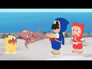 #2 タコ墨の術対イカ墨の術でござるの巻