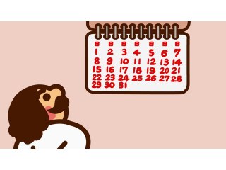 #6 カレンダーはにちようび