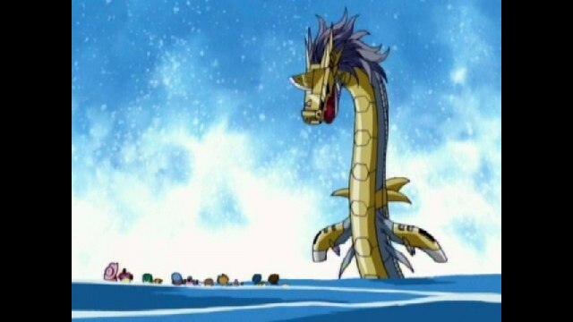第41話荒ぶる海の王!メタルシードラモン