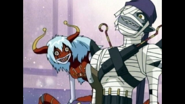 第29話アルケニモン蜘蛛女のミス