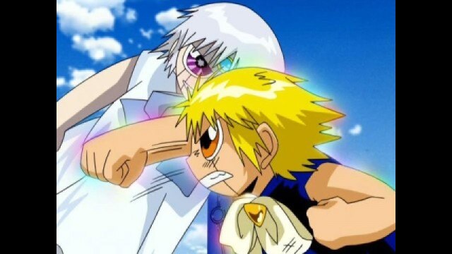 第149話バオウを継ぐ者 ガッシュVSゼオン ジガディラスの雷