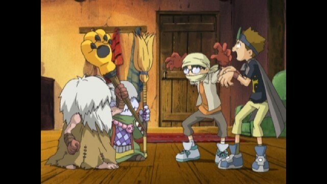 第26話 小世界! 風の強い谷のジジモン・ババモン