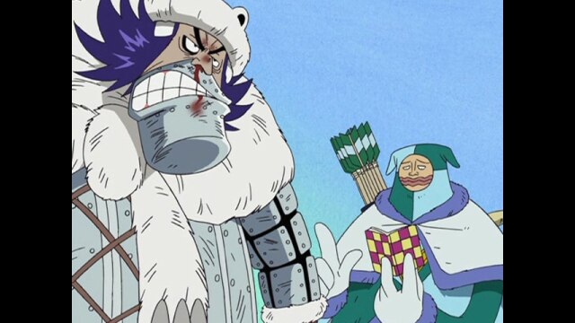 第87話 VSワポル軍団! バクバクの実の能力!