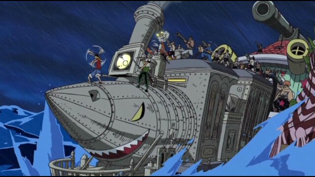 第257話 波を砕け! ルフィとゾロの最強合体技