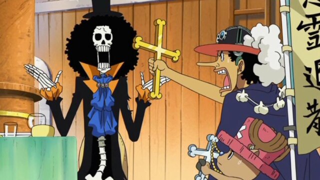 第338話 人に逢えた喜び! ガイコツ紳士の正体