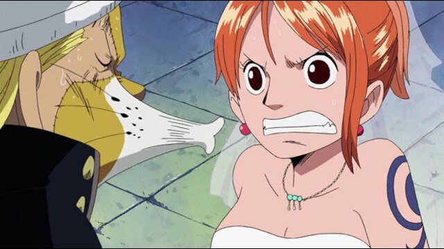 第366話 倒れろアブサロム!! ナミ友情の雷撃!!