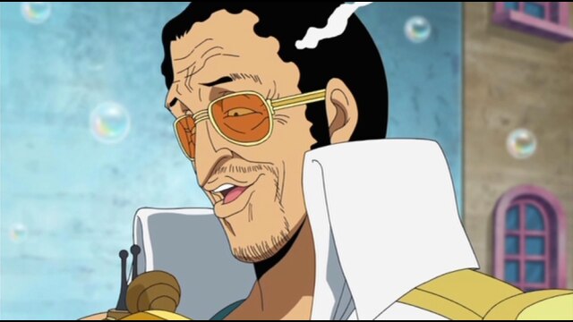 第401話 回避不可能!? 大将黄猿の光速の蹴り!!