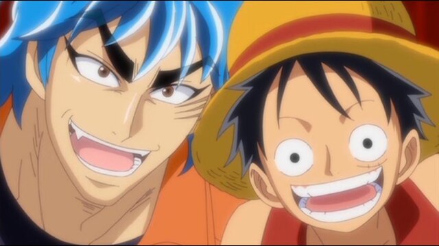 第492話 最強タッグ! 奮闘、ルフィとトリコ!