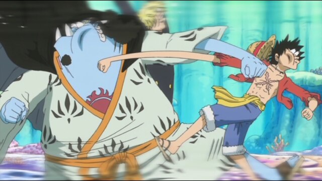 第549話 生じた亀裂! ルフィVSジンベエ