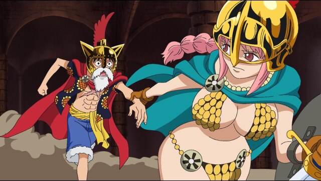 第650話 ルフィと宿命の剣闘士レベッカ