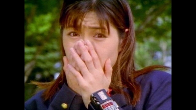 メガレンジャー 　デジタイザー＋女子制服　今村みく/城ヶ崎千里 メガレンジャー 今村みく/城ヶ崎千里 制服＋デジタイザー