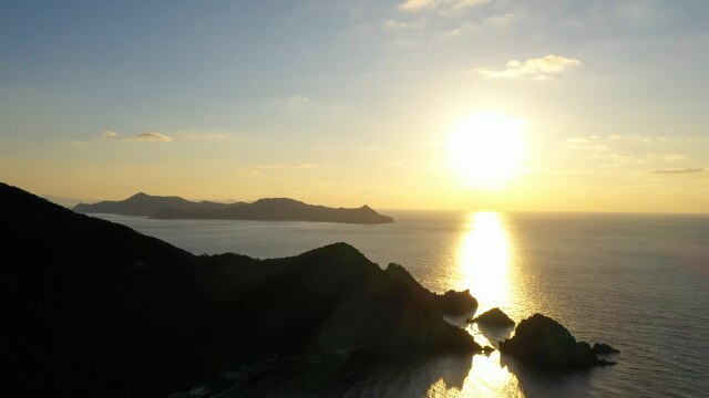 世界自然遺産 空からの奄美大島 From Sunrise to Sunset 後篇