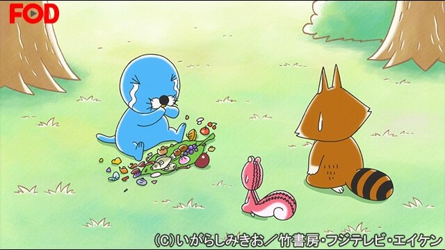 #166 アライグマくんはカクレムシ