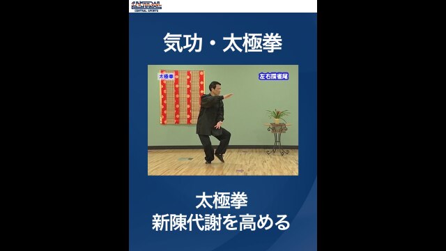 #7 気功・太極拳・太極拳　新陳代謝を高める