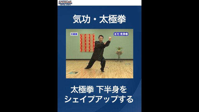 #8 気功・太極拳・太極拳　下半身をシェイプアップする