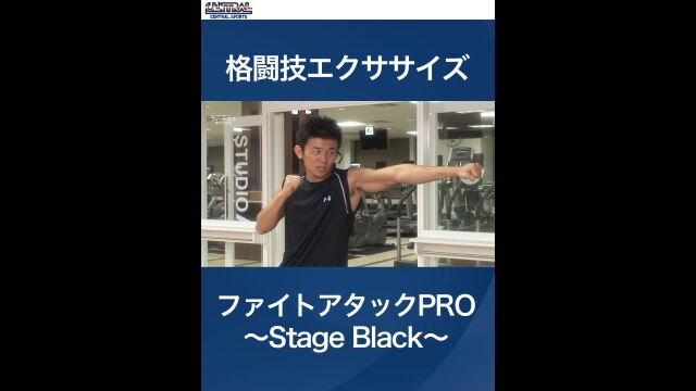 #3 格闘技エクササイズ・ファイトアタックPRO～Stage Black～
