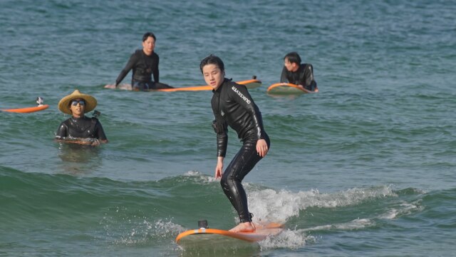 #5 強風の中のキャンプファイア